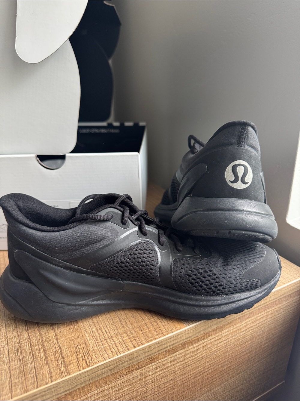 lululemon Black Athletic Running Shoes